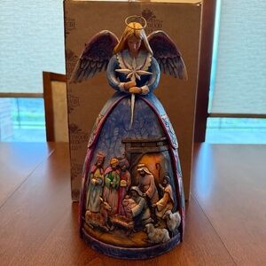 Jim Shore Angel Figurine: Angel Nativity Gown